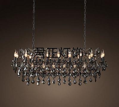 君正手工藝術(shù)設(shè)計(jì)東南亞風(fēng)格天然玻璃鐵藝酒店會(huì)所茶室裝飾吊燈